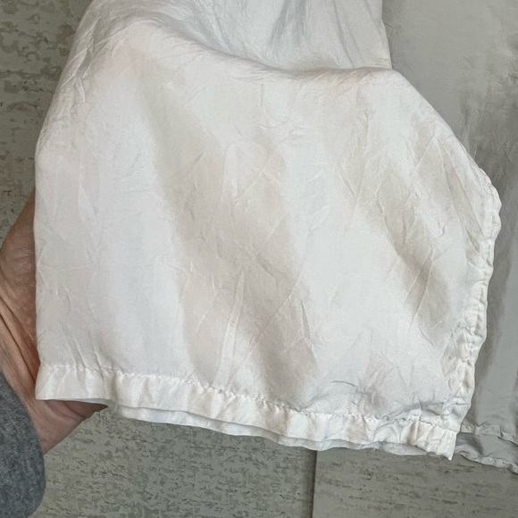 Vintage Victoria's Secret 100% Silk Ivory Embroidered Sz L Top Boho Romantic - Picture 3 of 16